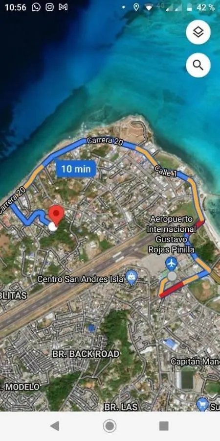 לינה וארוחת בוקר San Andrés The Rock House Eco (Adults Only)